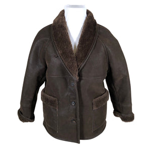 Unisex More Than Yesterday - Kunstkarusnahast mantel, suurus 42 - Pruun (1)