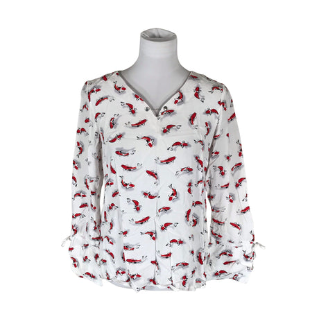 Unisex Comma - Pluus, suurus 40 - Valge ()