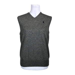 Unisex Polo Ralph Lauren - Kootud vest, suurus 38 - Hall (1)