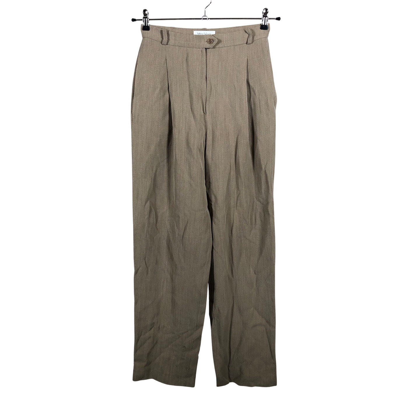 Unisex MaxMara - Viigipüksid, suurus 38 - Pruun (1)