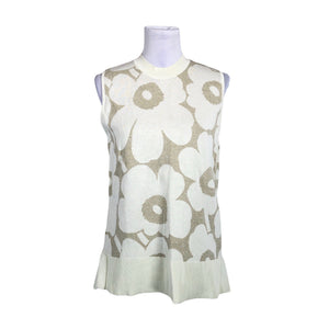 Unisex Marimekko - Kootud vest, suurus 38 - Looduslik valge (1)