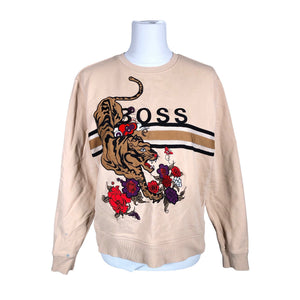 Unisex Hugo Boss - Dressikangast pluus, suurus 38 - Beige (1)