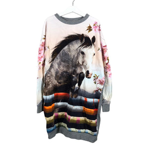 Unisex Molo Kids - Dressikangast kleit, suurus 146 - 152 - Heleroosa (1)