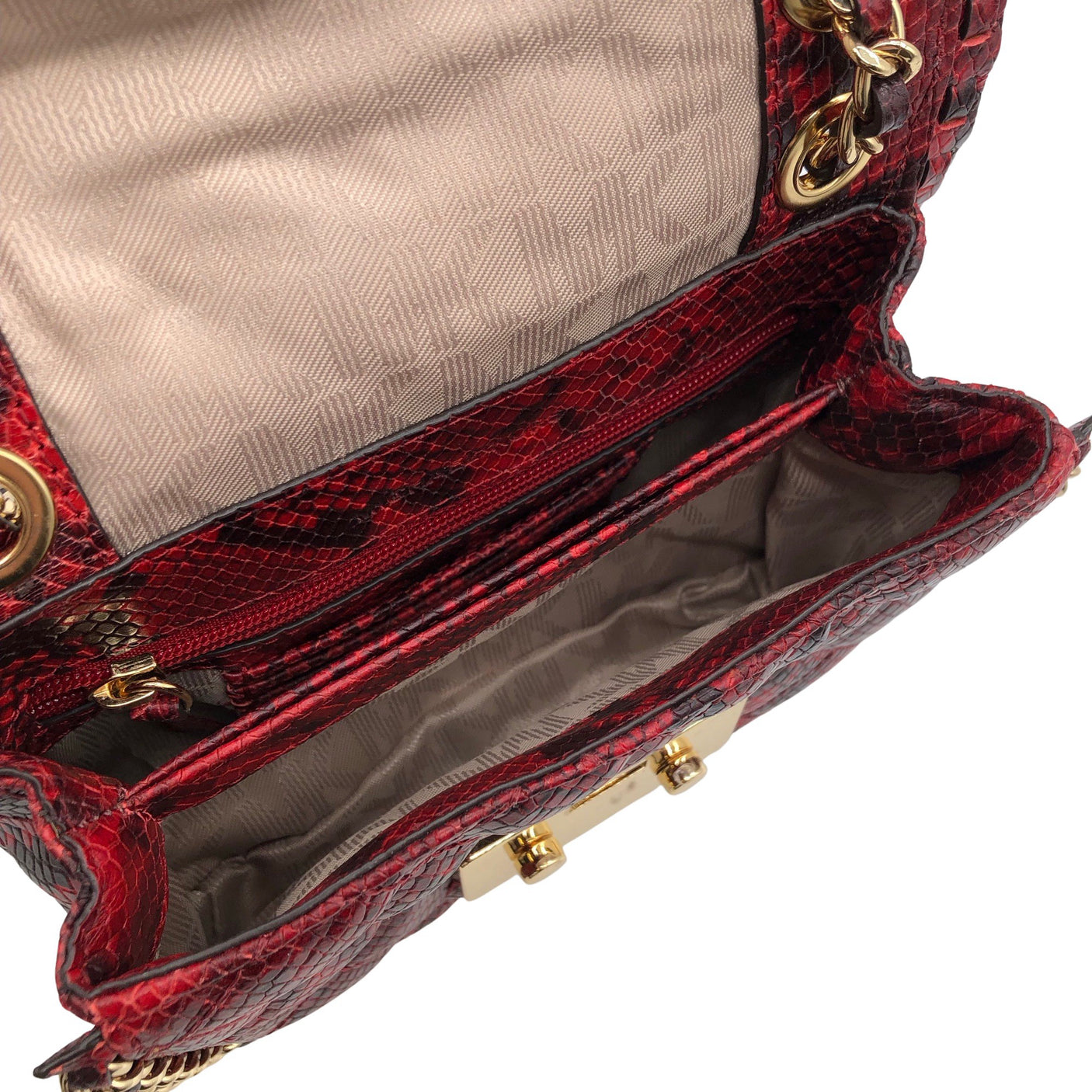 Unisex Michael Kors - Õlakott, suurus Mini - Punane (3)