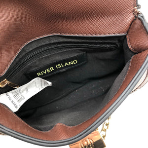 Unisex River Island - Õlakott, suurus Mini - Pruun (3)