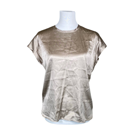 Unisex Pinko - Lühikeste käistega pluus, suurus 38 - Beige ()