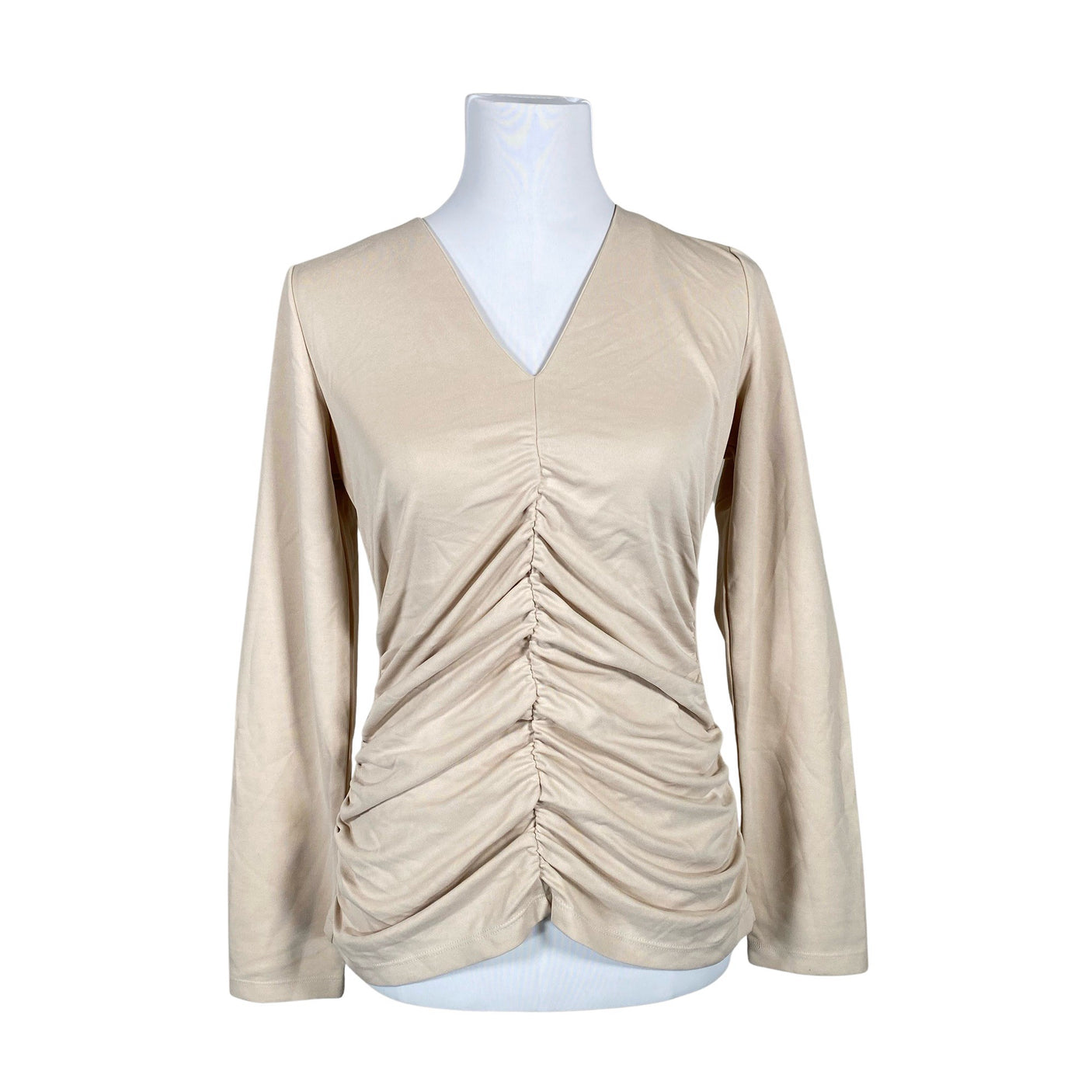 Unisex InWear - Trikotaažist pluus, suurus 38 - Beige (1)