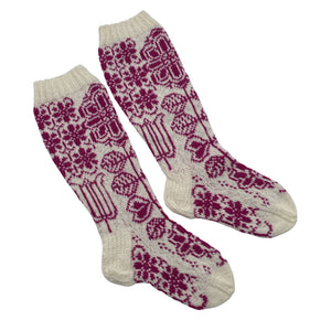 Unisex Handmade - Sokid, suurus 38 - Valge (1)