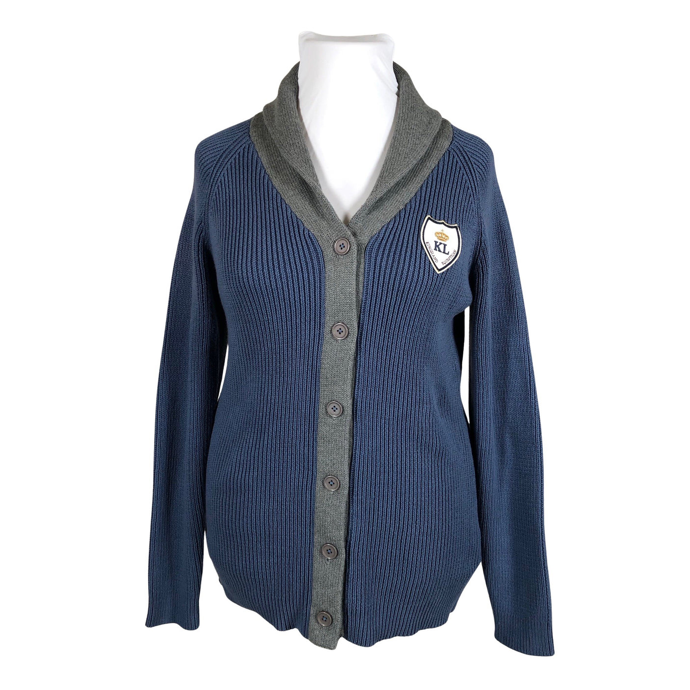 Unisex Kingsland - Kardigan, suurus 42 - Sinine (1)