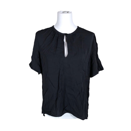 Unisex FWSS - Lühikeste käistega pluus, suurus 34 - Must ()