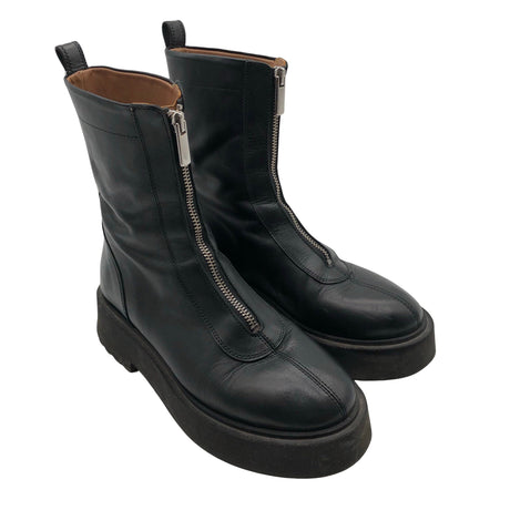 Unisex Flattered - Poolsaapad, suurus 37 - Must (2)