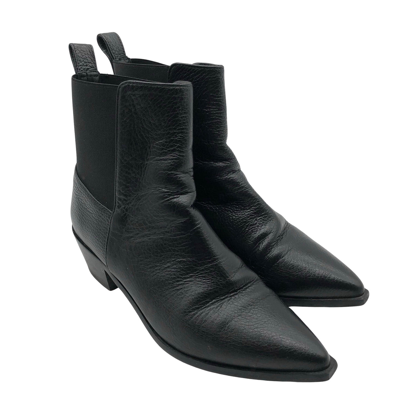 Unisex Flattered - Poolsaapad, suurus 37 - Must (3)