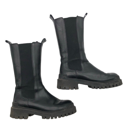 Unisex Angulus - Poolsaapad, suurus 37 - Must ()