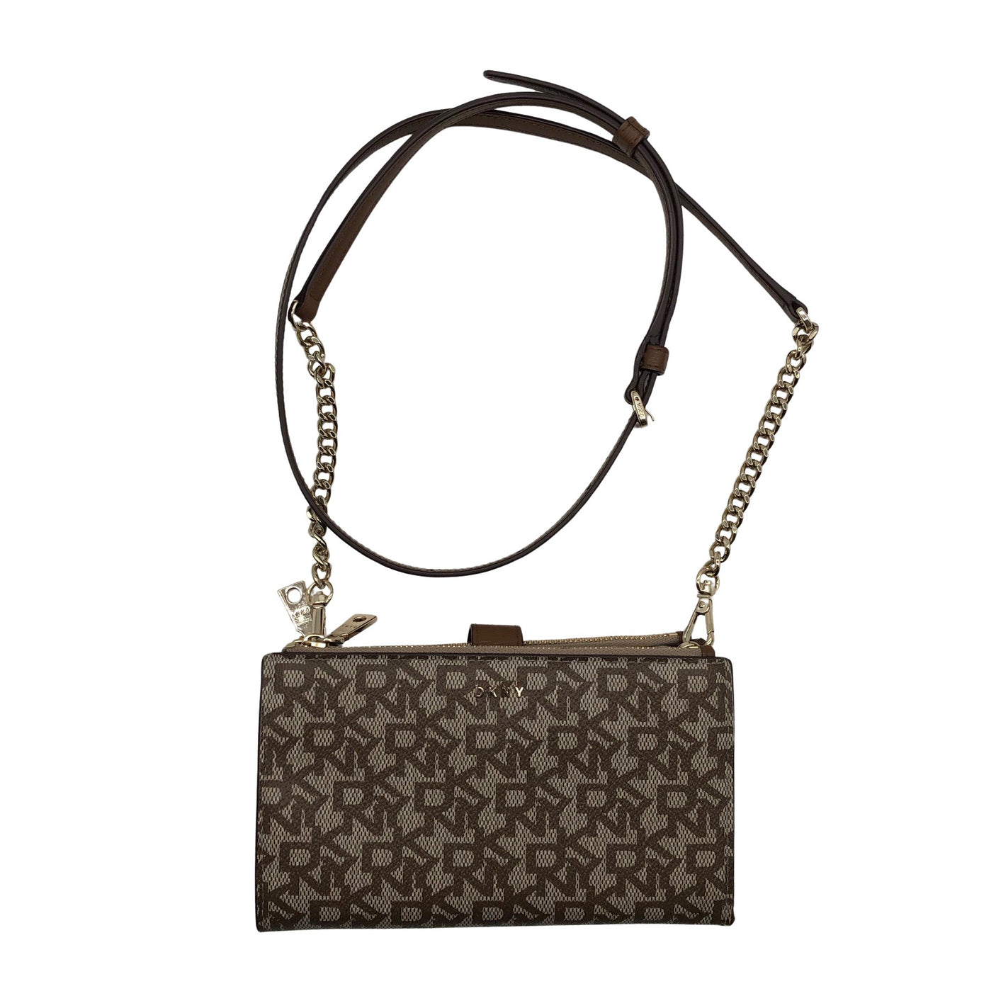 Unisex DKNY - Õlakott, suurus Mini - Pruun (1)