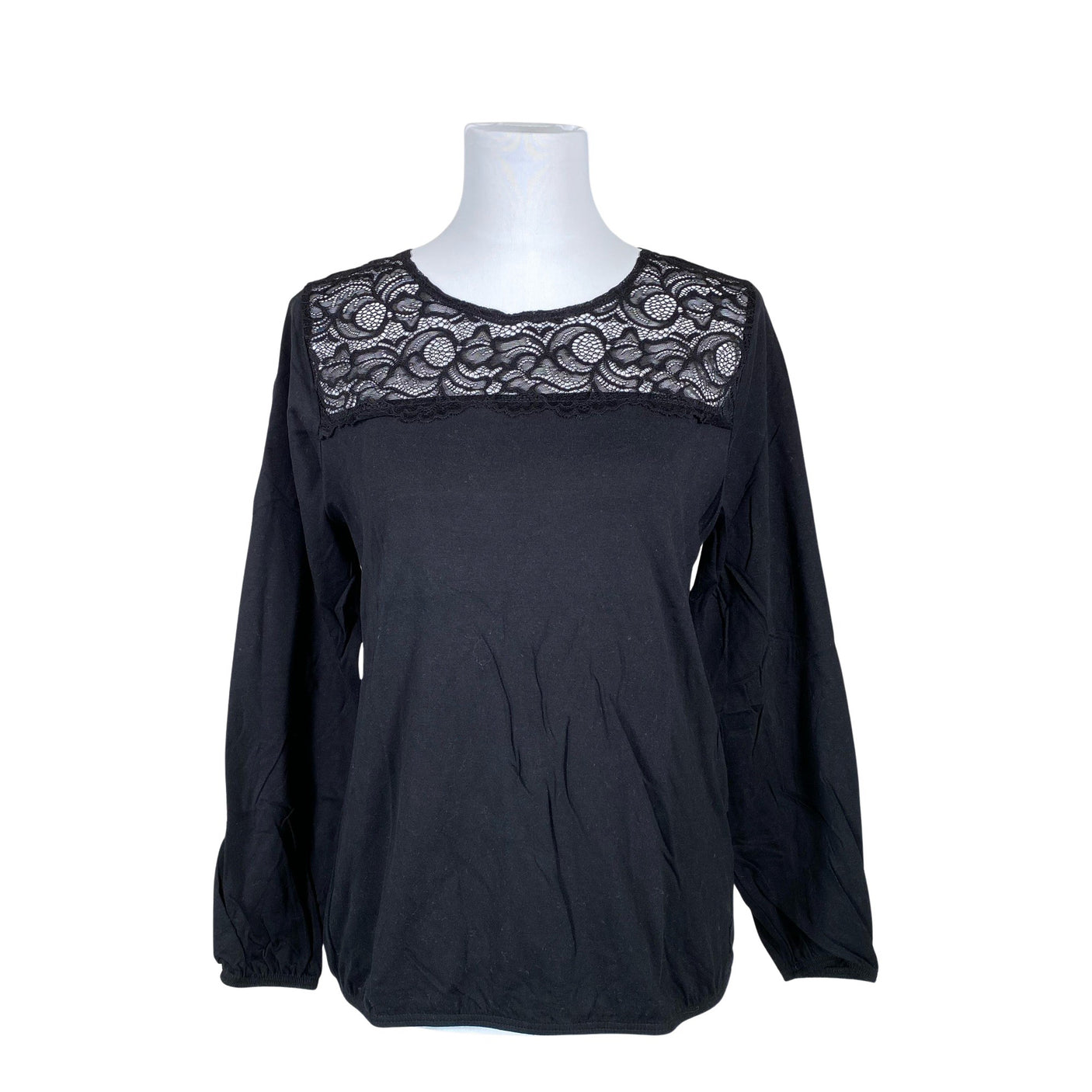 Unisex House of Lola - Trikotaažist pluus, suurus 36 - Must (1)