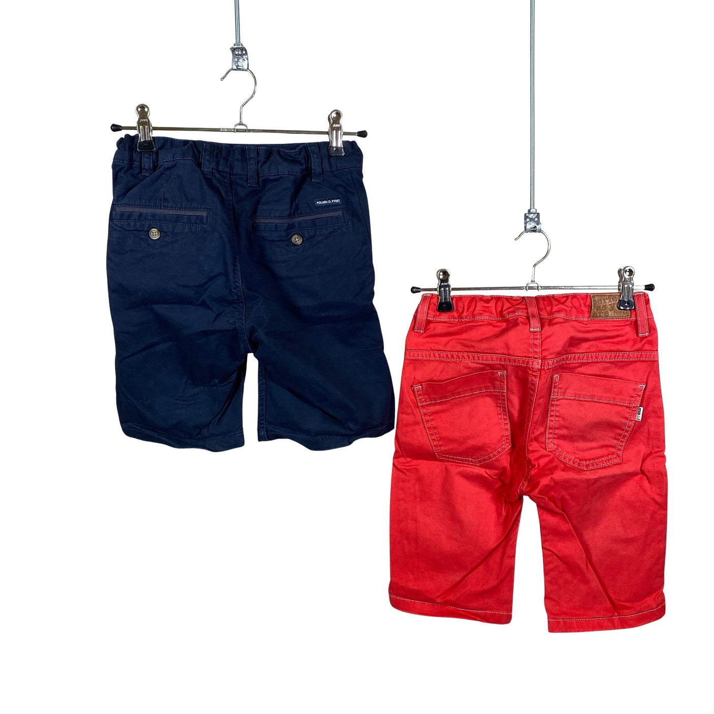 Unisex Polarn O. Pyret - Lühikesed püksid, suurus 122 - 128 - Sinine (2)