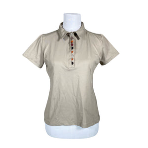 Unisex Lija - Spordisärk, lühikesed käised, suurus 38 - Beige (1)