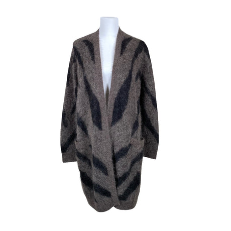 Unisex Ril's - Kardigan, suurus 38 - Pruun ()