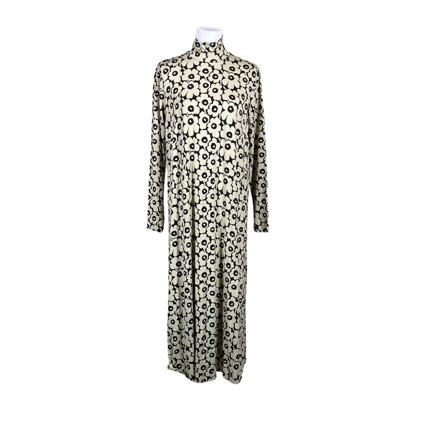 Unisex Marimekko - Trikotaažist kleit, suurus 38 - Pruun (1)