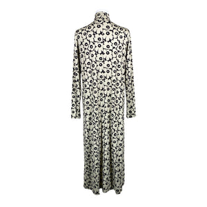 Unisex Marimekko - Trikotaažist kleit, suurus 38 - Pruun (2)