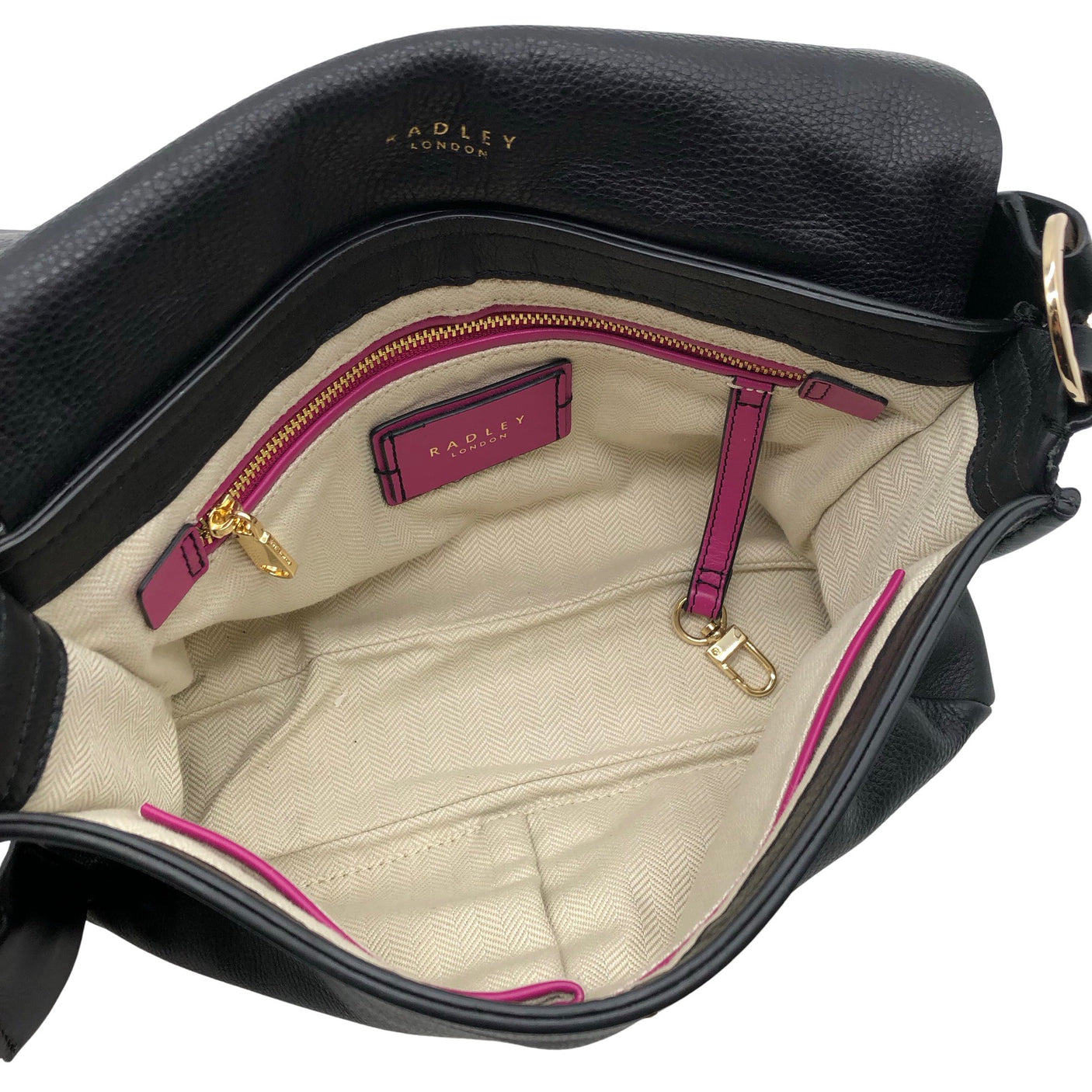 Unisex Radley - Õlakott, suurus Midi - Must (3)