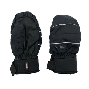 Unisex Hestra - Talvekindad, suurus 5 - 8 vuotta - Must (1)