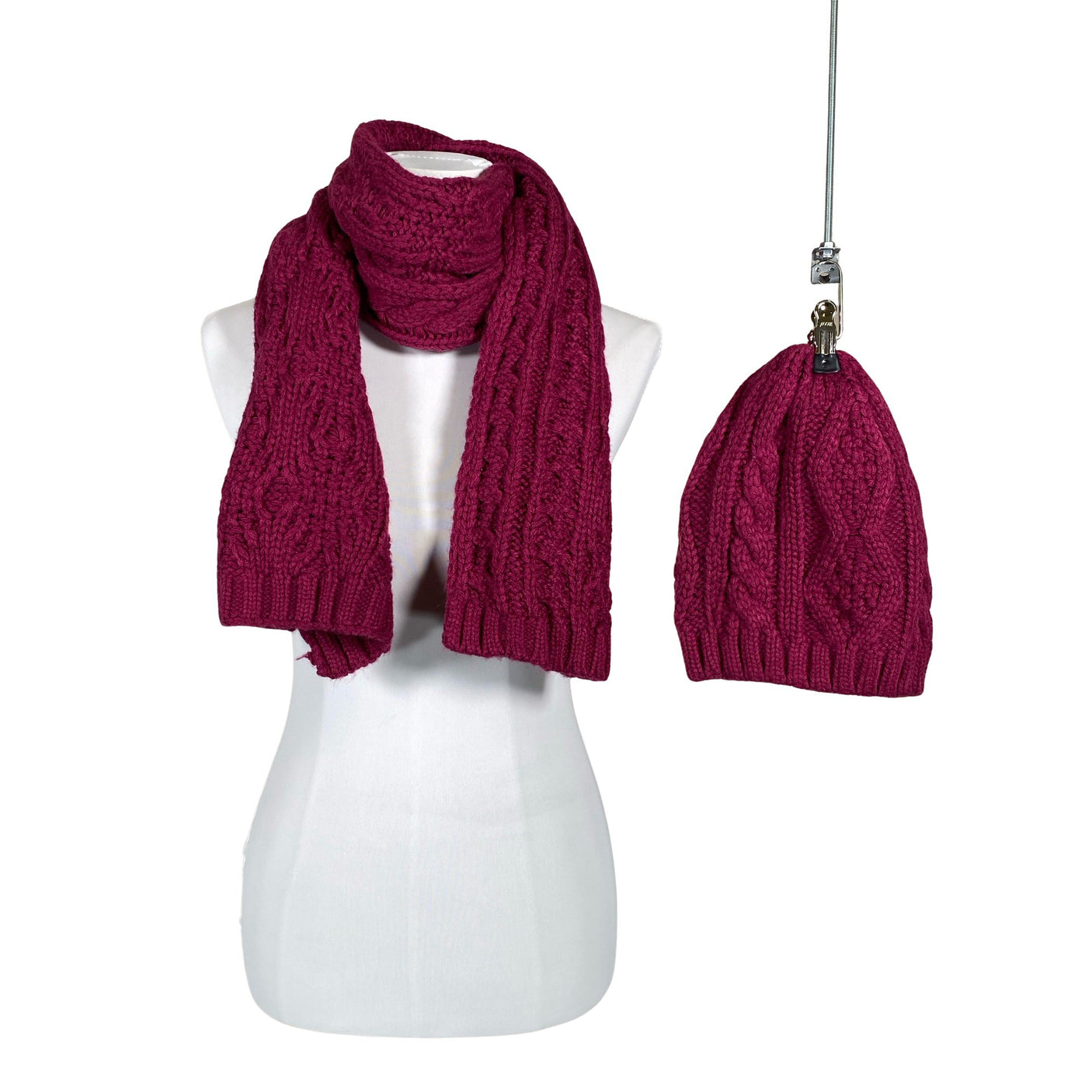 Unisex Benetton - Talvemüts, suurus 52 - 54 cm - Lilla (1)