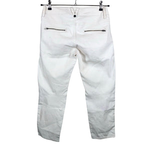 Unisex Lindex - Mittevenivad püksid, suurus 36 - Valge (2)