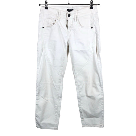 Unisex Lindex - Mittevenivad püksid, suurus 36 - Valge ()