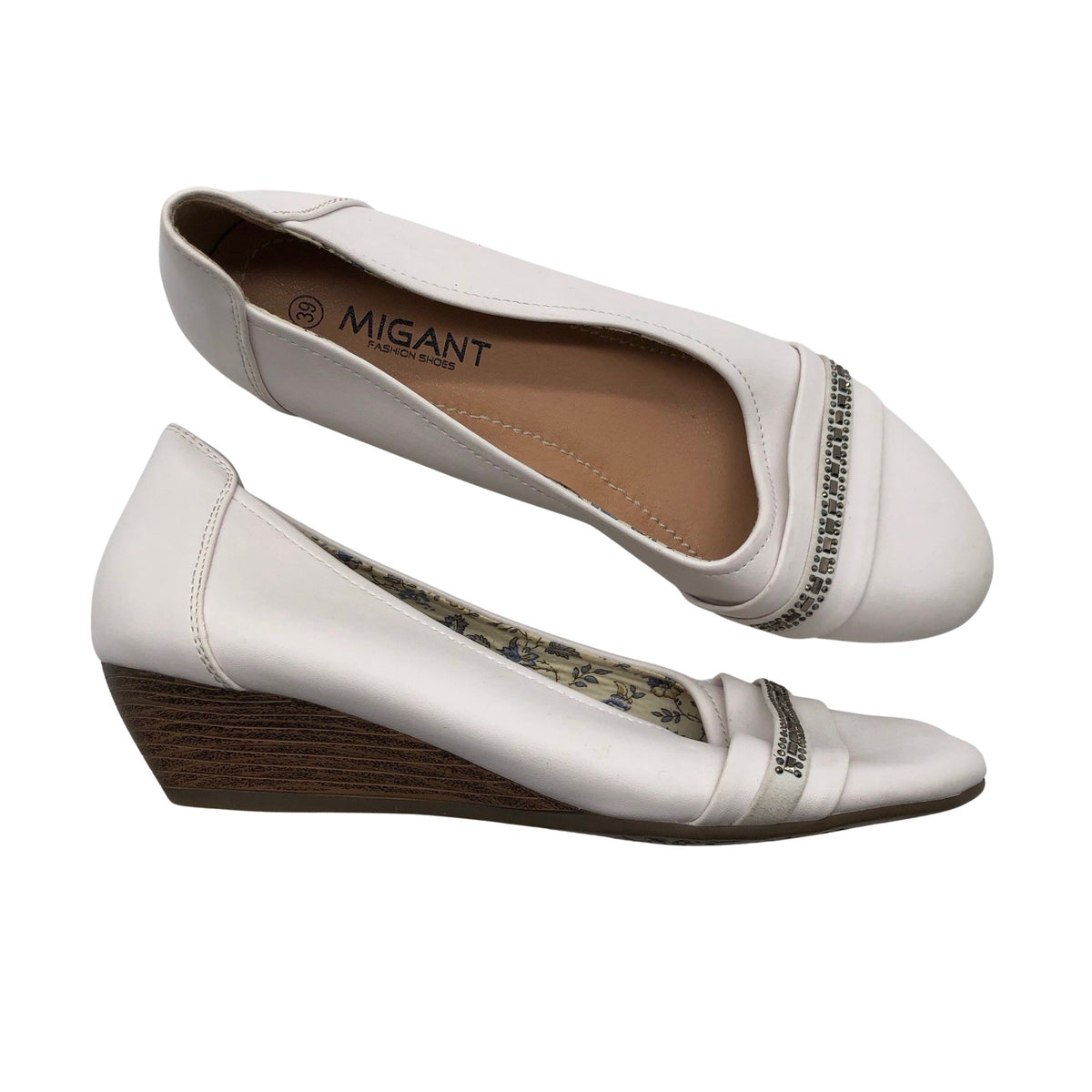 Unisex Migant - Kiilkontsaga kingad, suurus 39 - Valge (1)