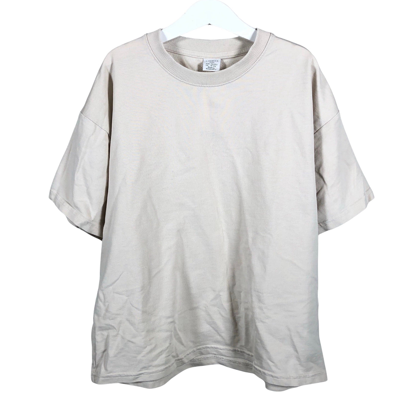 Unisex Lindex - T-särk, suurus 146 - 152 - Beige (1)