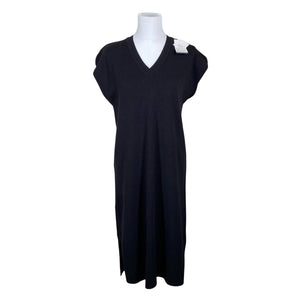 Unisex Niinmun design - Kootud kleit, suurus 38 - Must (1)