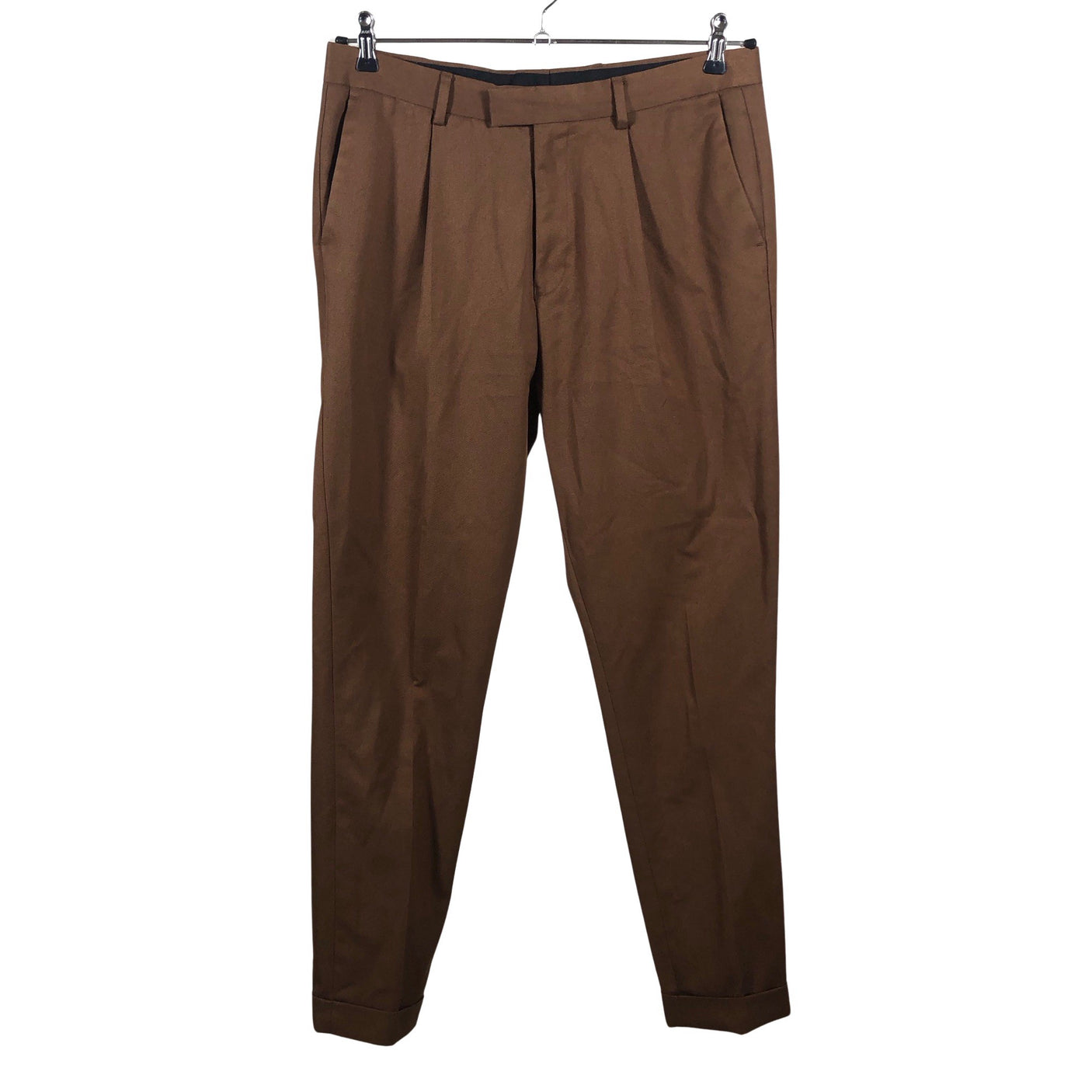Unisex Topman - Mittevenivad püksid, suurus L - Pruun (1)