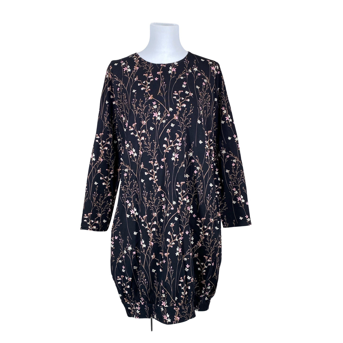 Unisex NOSH - Trikotaažist kleit, suurus 40 - Must (1)