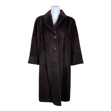 Unisex Manuela Conti - Villane mantel, suurus 36 - Pruun ()