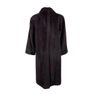 Unisex Manuela Conti - Villane mantel, suurus 36 - Pruun (2)