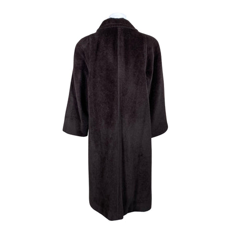 Unisex Manuela Conti - Villane mantel, suurus 36 - Pruun (2)