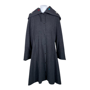 Unisex Tarina-Asu - Villane mantel, suurus 36 - Hall (1)