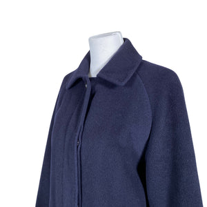 Unisex Cinzia Rocca - Villane mantel, suurus 34 - Sinine (3)