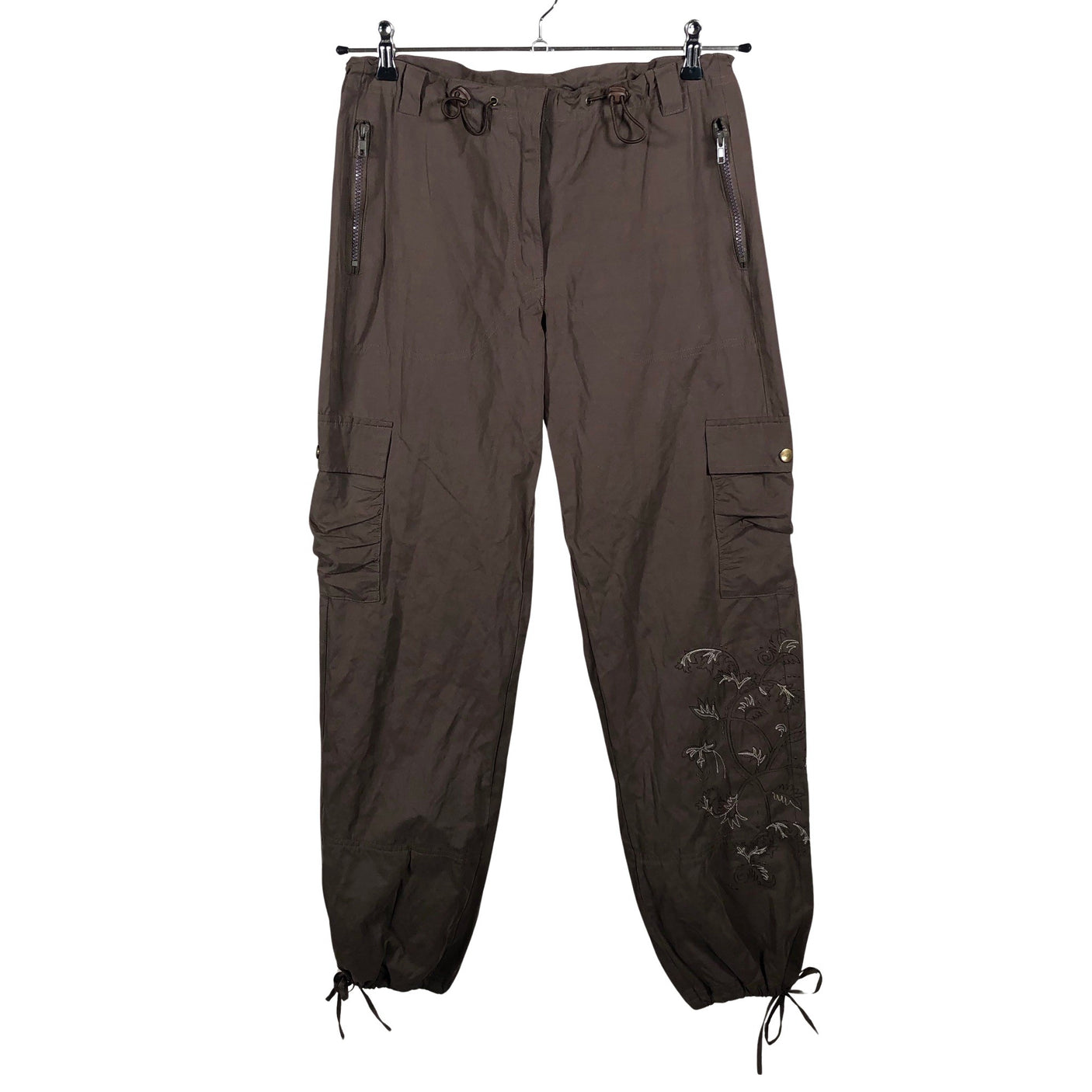 Unisex Michelle - Mittevenivad püksid, suurus 38 - Pruun (1)