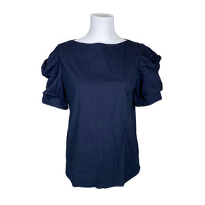 Unisex COS - Lühikeste käistega pluus, suurus 36 - Sinine (1)