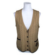 Unisex Tommy Hilfiger - Kootud vest, suurus 40 - Beige ()
