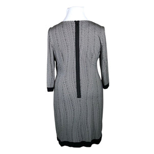 Unisex Apanage - Trikotaažist kleit, suurus 42 - Must (2)