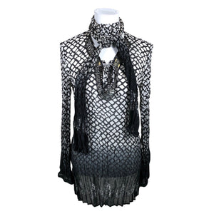 Unisex Taifun - Pluus, suurus 38 - Must (1)