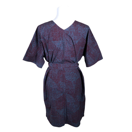 Unisex Marimekko - Mitteveniv kleit, suurus 38 - Veinipunane (2)