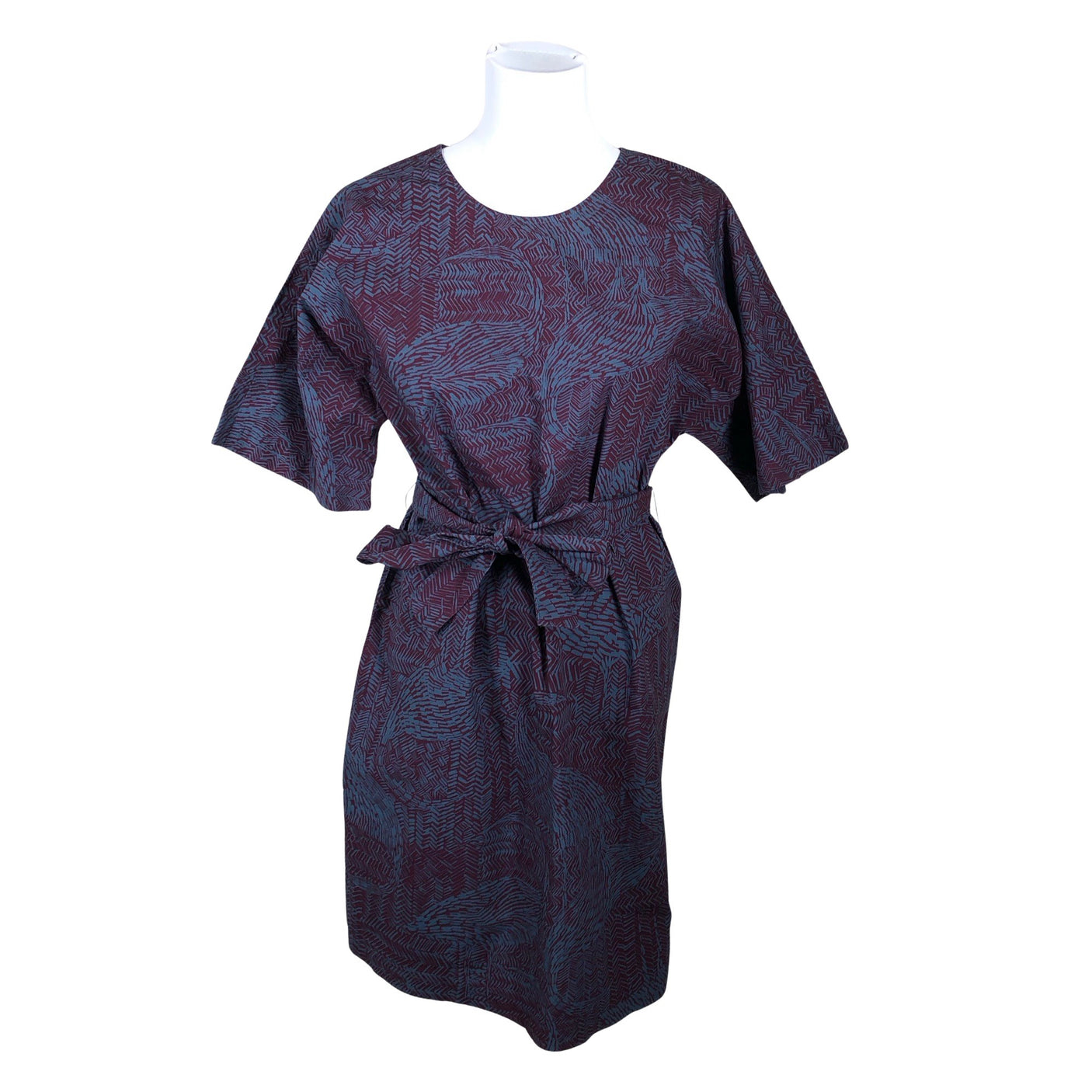 Unisex Marimekko - Mitteveniv kleit, suurus 38 - Veinipunane (1)