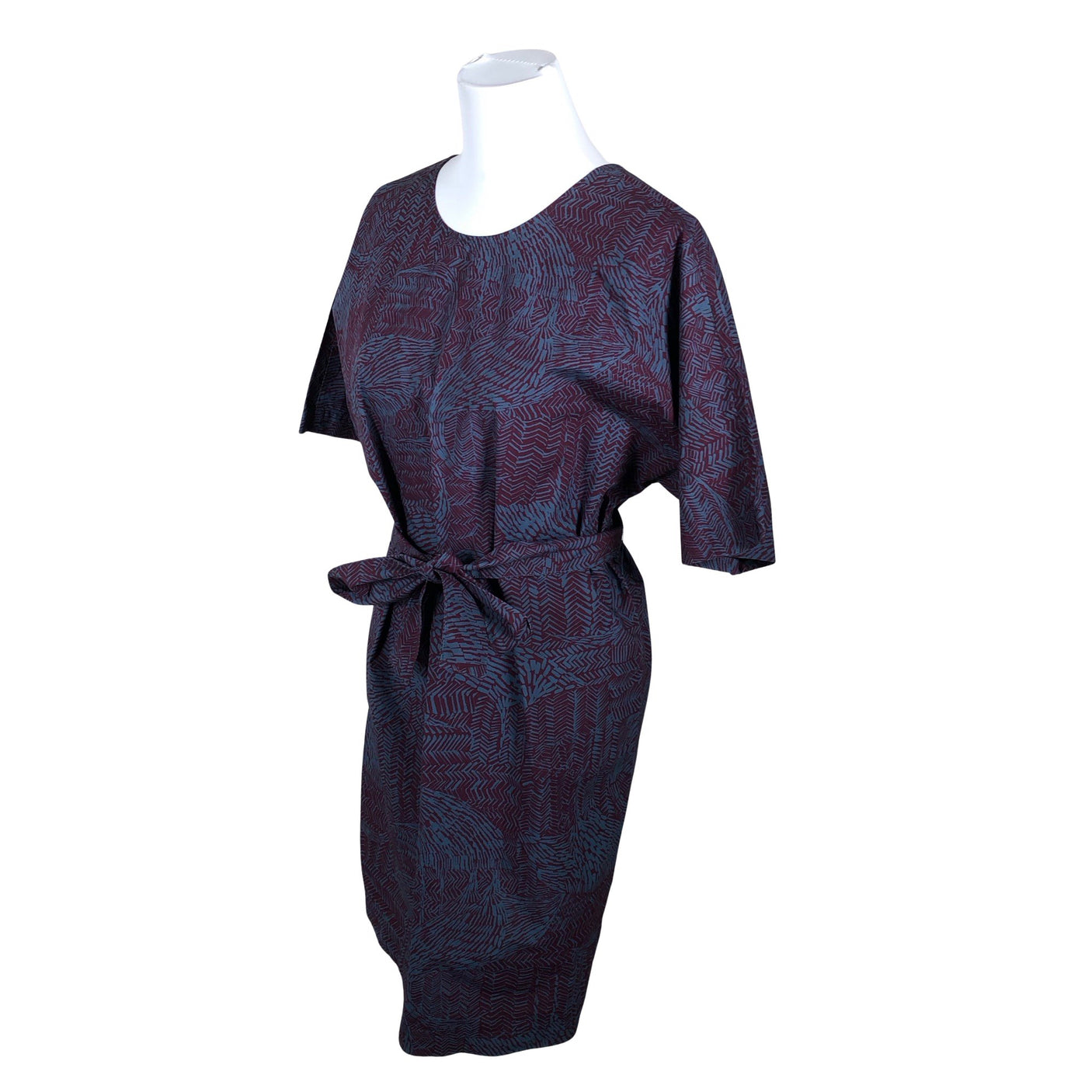 Unisex Marimekko - Mitteveniv kleit, suurus 38 - Veinipunane (3)