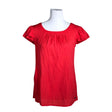 Unisex s.Oliver - Lühikeste käistega pluus, suurus 36 - Punane ()