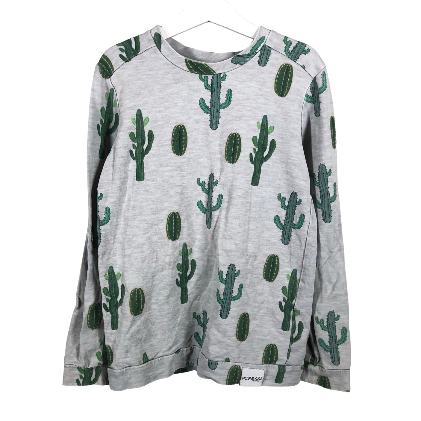 Unisex Pop & Co Helsinki - Trikotaažist pluus, suurus 134 - 140 - Hall (1)