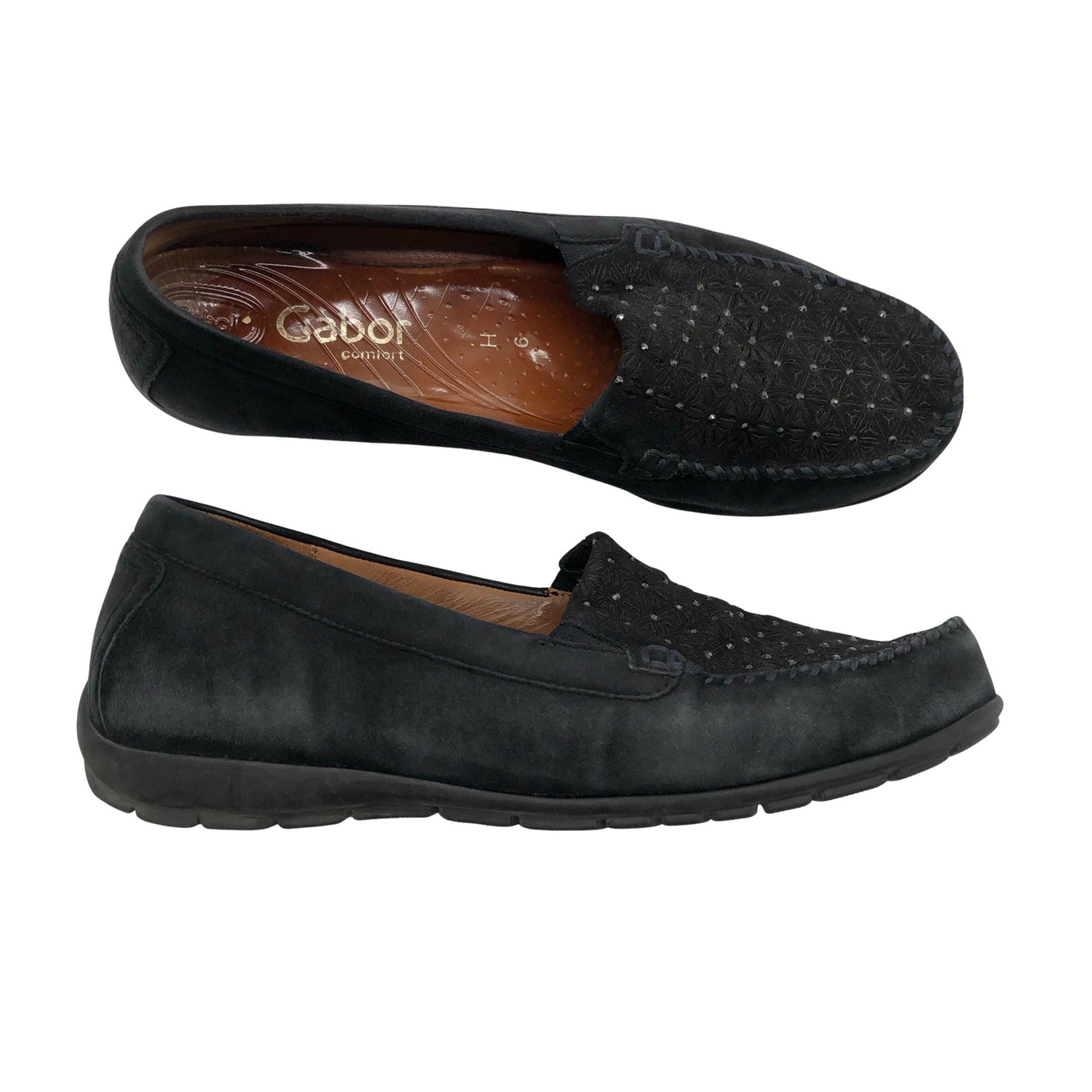 Unisex Gabor - Mokassiinid, suurus 38 - Must (1)